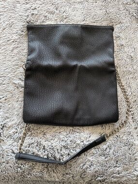 Express Black Leather Purse